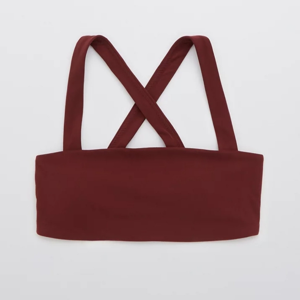 OFFLINE By Aerie Real Me Xtra Square Neck Sports Bra S Small